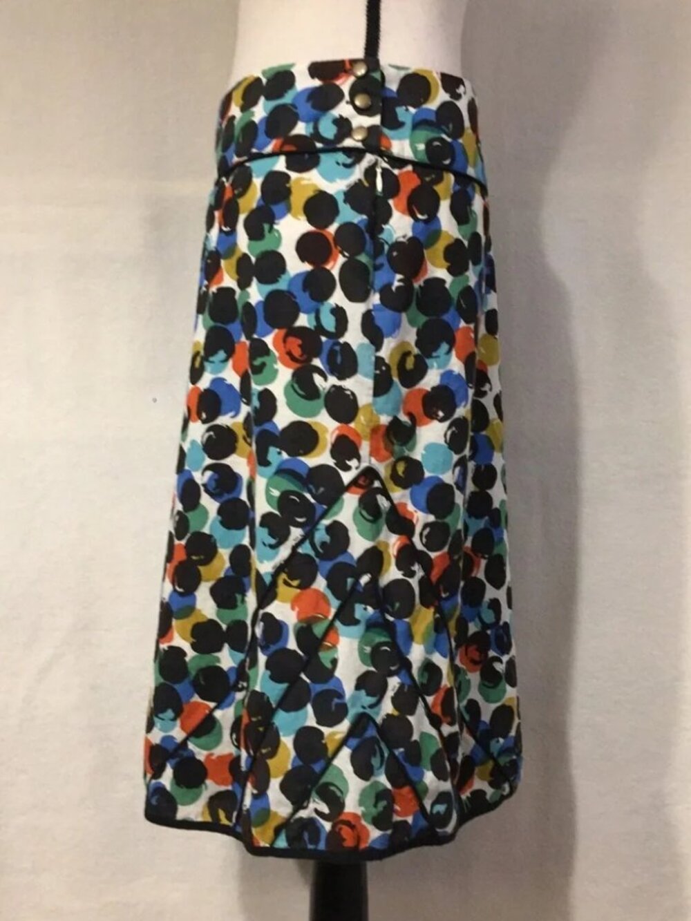 Edme & Esyllte 2008 Anthropologie bubble finger paints a-line skirt - Picture 6 of 12
